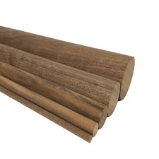 Walnut Dowel 10mm Rods, Choose Length,Walnut Coat peg,Walnut Craft Building Peg