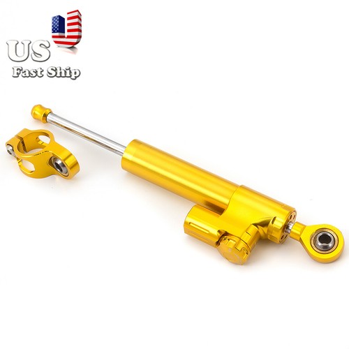 For Z1000 Z750 Ninja ZX14R EX300 CNC Steering Damper Stabilizer Linear Reversed - Picture 4 of 12