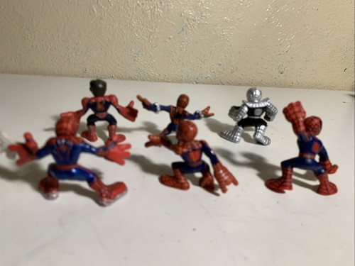 Marvel Super Hero Squad Spider-Man Lot Of 6 Figures - Picture 9 of 13
