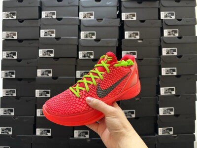 Nike Kobe 6 Protro Reverse Grinch Men's - FV4921-600 | eBay