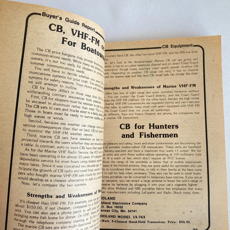 Vtg 1970's - 1980's C.B. Radio Realistic Radio Shack Books & Manuals - Image 3 of 4