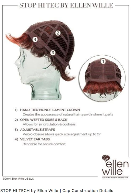 Парик с корнями от Ellen Wille. Красиво! - Изображение 4 из 4