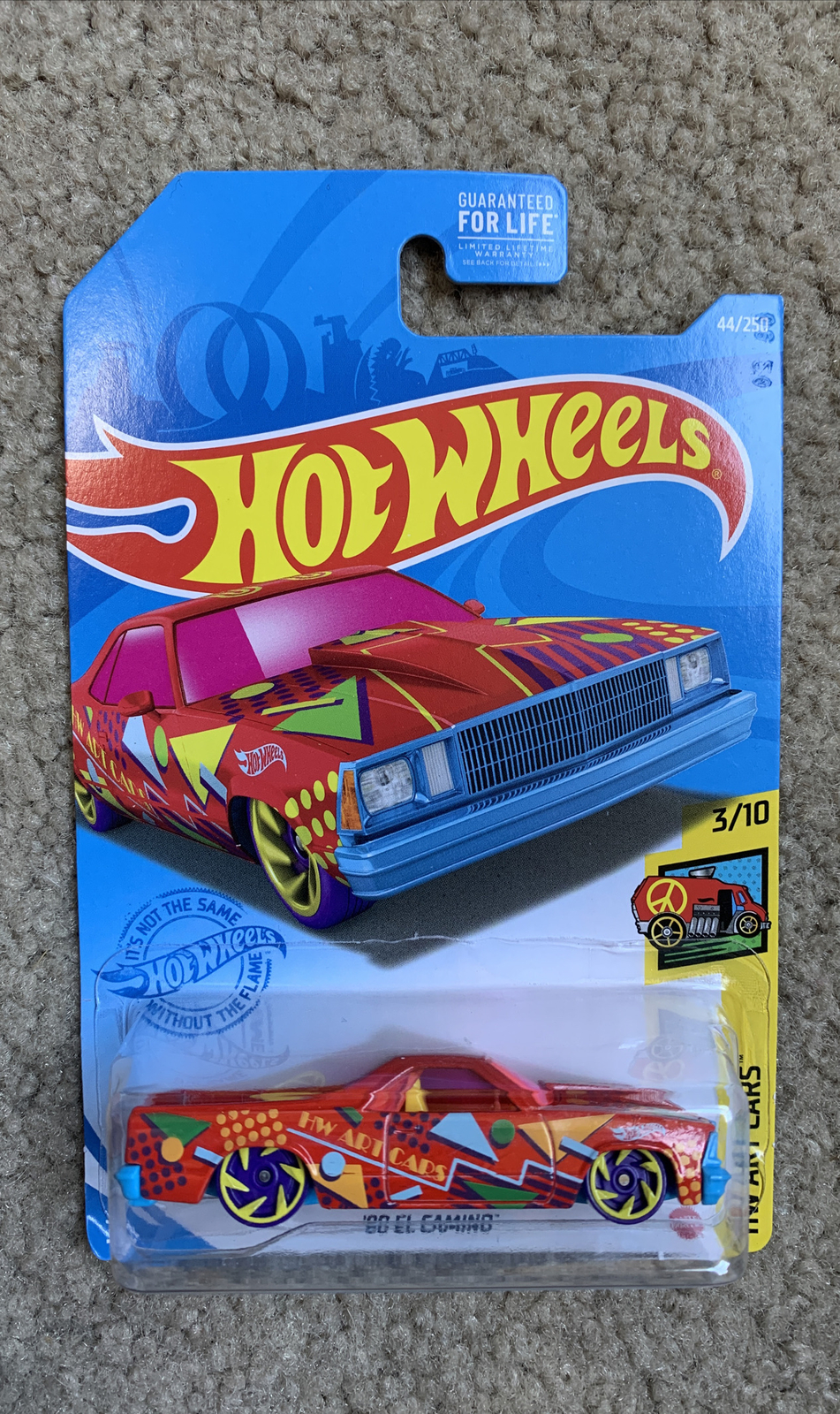 Hot Wheels - 2021 HW Art Cars 3/10 '80 El Camino 44/250 