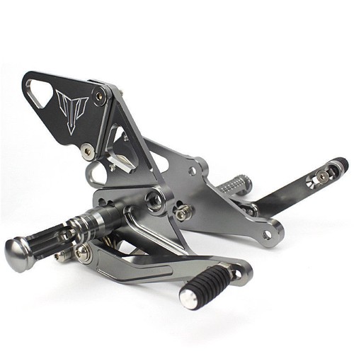 WOLFLINE CNC Adjustable Rearsets Rear Set Foot Peg For Yamaha MT FZ 07 2013-2020 - Picture 18 of 21