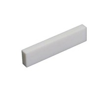 Hosco Flat Bottom Blank Bone Electric Guitar Nut 48x11x4.8mm