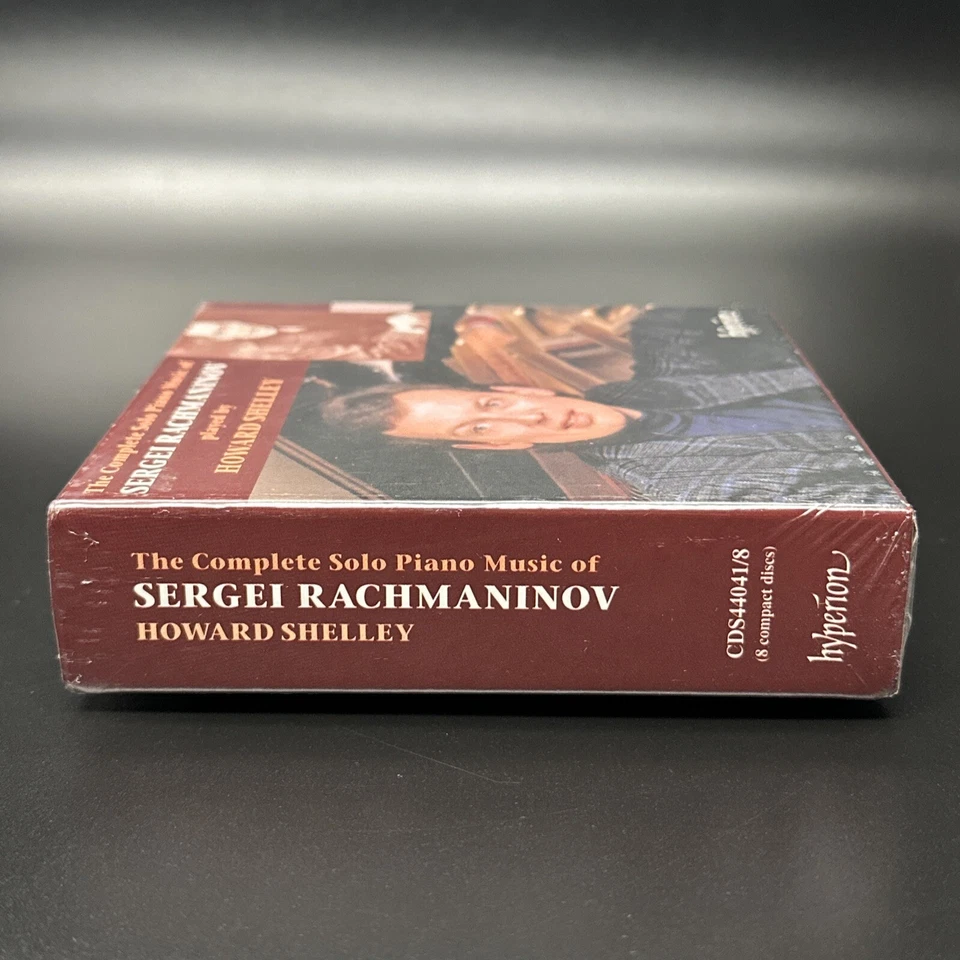 Complete Solo Piano Music of Rachmaninov, Shelley [Hyperion 8 CD Box Set] SEALED - Image 4 of 4