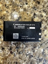 vintage Canon BP-E77K Nickel-Cadmium Ni-Cd battery pack 8mm CamcorderUNTESTED