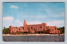 St Petersburg FL-Florida The Vinoy Park Hotel Vintage c1956 Postcard