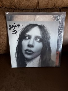 SIGNED & SEALED Lady Gaga MAYHEM Vinyl Record Exclusive Cover Poster & Track