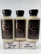 Bath  Body Works INTO THE NIGHT Body Lotion 8oz, 3 PCS, NEW