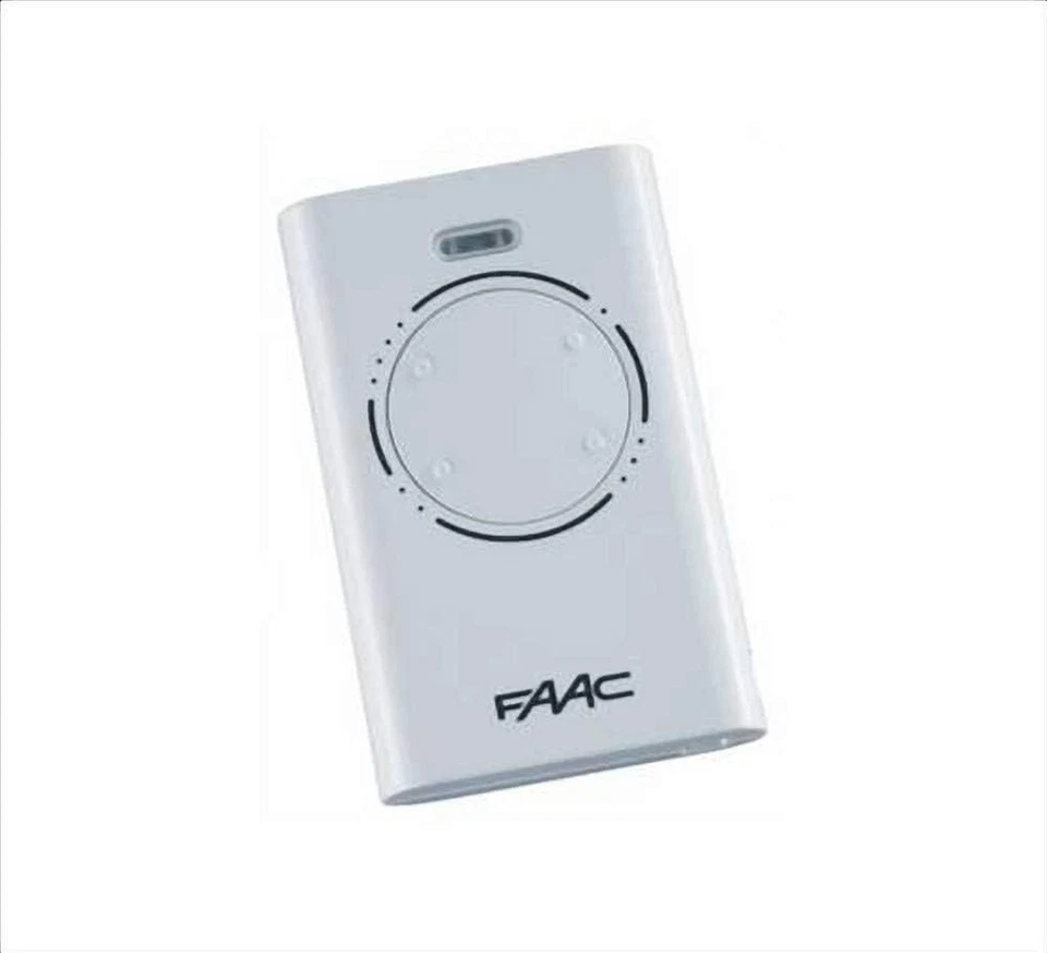 Telecomando ORIGINALE FAAC XT2 XT4 433 868 SLH LR master bianco