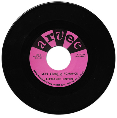 Little Joe Hinton Let's Start A Romance / Your Kind Of Love R&B Reissue Listen
