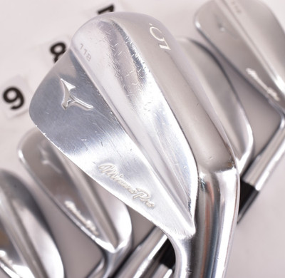Mizuno Pro 118 Forged 5-6-7-8-9-Pw RH Stiff DG S200 Tour Issue Golf Iron Set JDM
