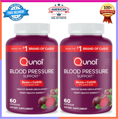 2 Pack Beet Root Capsules CoQ10 Grape Seed Healthy Blood Circulation Support