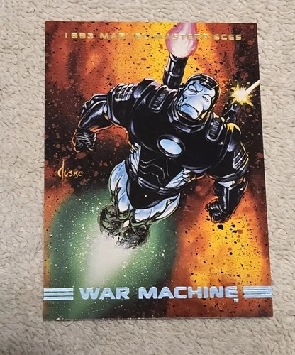 1993 Skybox Marvel Masterpieces War Machine #69 Comic Book Trading Card