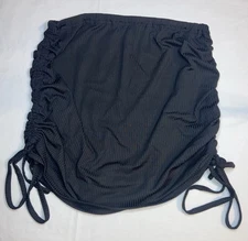 Romwe Black Drawstring Skirt Size Medium