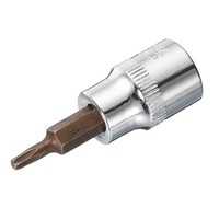 3/8 Zoll Antrieb Bit-Stecknuss Torx T15 S2 Stahl 48Mm LäNge VerläNgerungsstange