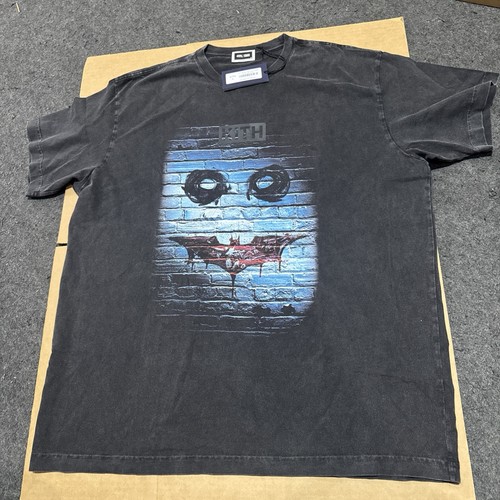 Kith x Batman Dark Knight Teaser Vintage Tee Size XL … - Gem