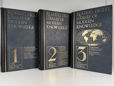 Readers Digest Library of Modern Knowledge Complete 3 Volume Set, 1st Edition 18