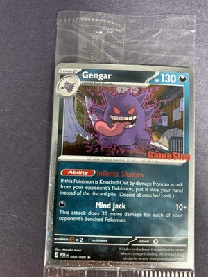 Pokmon TCG Gengar GameStop Promo Sealed Promo Card | eBay Pokmon TCG Gengar GameStop Promo Sealed Promo Card | eBay