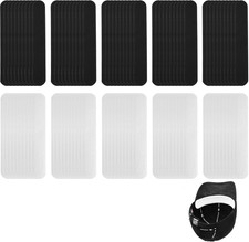 100 Pack Golf Hat Sweat Liner, Hat Liner Absorbent Sweat Pad, Disposable Hat Swe