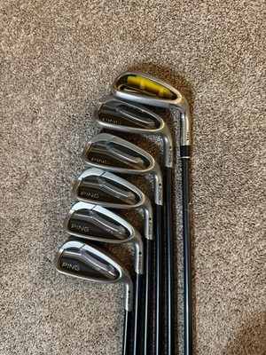 Ping G25 Black Dot Iron Set 6-Pw Stiff Flex Ping plus Nike Approach