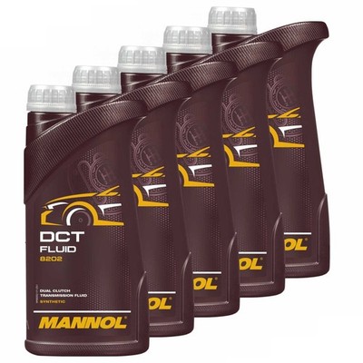 MANNOL 5x 1 Liter DCT Getriebeöl DSG VW G 052182 G 052529 PSA 9734.S2 Audi Skoda
