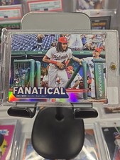 2025 Topps Chrome James Wood Rookie Fanatical SP Refractor Fan-20 Nats
