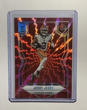 Jerry Jeudy 2025 Panini Donruss Elite Aspirations Red Die-Cut /999 #40 Browns