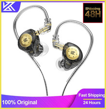 Kz Edx Pro Earphones Dynamic in Ear Monitor Hifi Wired Headphones Bass Stereo Ga