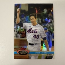 2021 Topps Stadium Club Jacob DeGrom 1991 Design Variation!