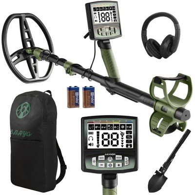 Professional Metal Detector for Adults,12'' IP68 Waterproof Search Coil with L...