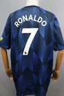 MANCHESTER UNITED 2021-22 Adidas #7 Ronaldo Football Third Jersey Mens Sz 2XL