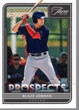 2022 Panini Three and Two Prospects #38 Blaze Jordan /99 - BB