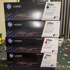 Hp 206a Set W2110a W2111a W2112a W2113a Toner Cartridge Set Of 4