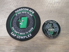 Listing image for AFLCMC Cyber Security SAP Special Access Program Green Door Challenge Coin Patch