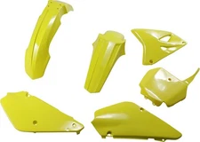 UFO Restyled Complete Plastics Kit Yellow #SUKIT405K102 for Suzuki RM85/RM85L