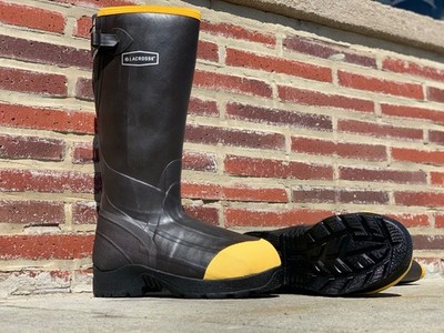 Lacrosse Alpha Aggressive Mens Black Rubber 16in 800G CT Work Boots