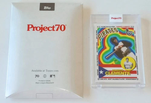 TOPPS PROJECT 70 ROBERTO CLEMENTE PITTSBURGH PIRATES BY SEAN WORTHERSPOON #18