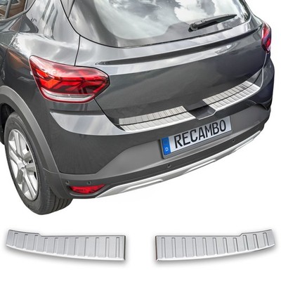 Ladekantenschutz Edelstahl matt passend für Dacia Sandero III | DJF | BJ ab 2021