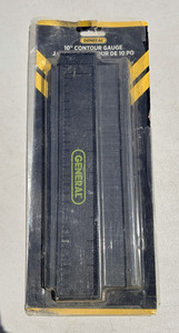 General 10 in Locking Contour/Profile Gauge, Black Plastic Manual Measuring Tool