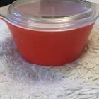 Vintage Pyrex #474 B RED 1.5qt  Casserole Bowl /Dish