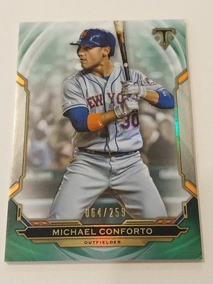 2019 Topps Triple Threads - Michael Conforto #98 Emerald /259