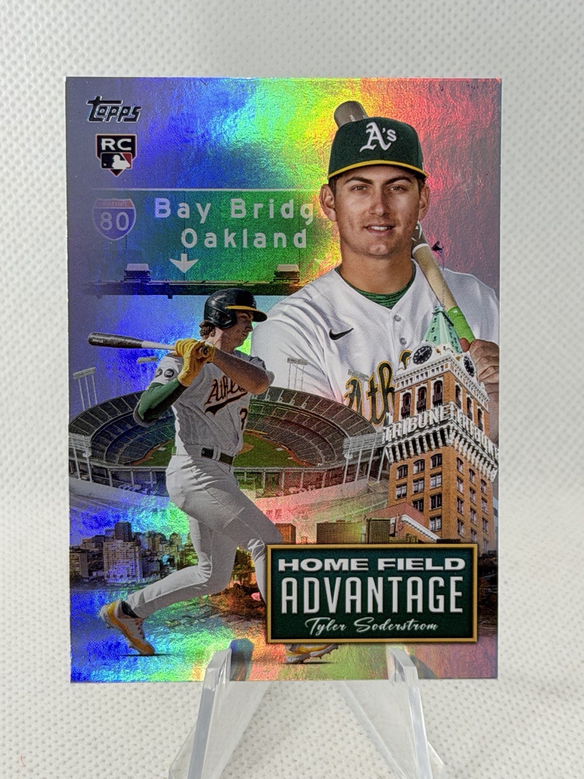 Tyler Soderstrom - 2024 Topps Home Field Advantage #18 RC