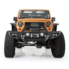 Smittybilt 76730 Stryker Front Bumper; For 2018-up Jeep Jl; 2007-up Jeep Jk