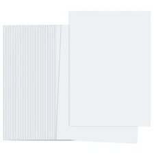 White Color Copy Paper, 100 Sheets 8.3x5.9" A5 70gsm