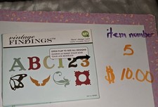 Slice Making Memories Vintage Findings MS Design Card Item 33066 2009 New in Box