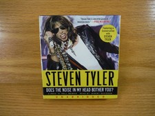 Steven Tyler Audiobook CD 2011 Does The Noise In My Head Bother You? Brand New