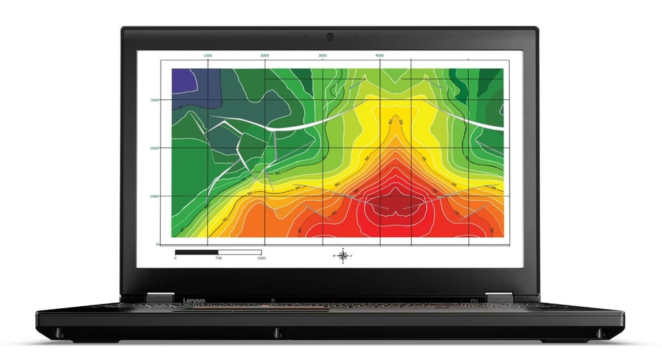 Lenovo ThinkPad P51 · i7-7820HQ · 16GB · 256GB, Foto 1 von 4