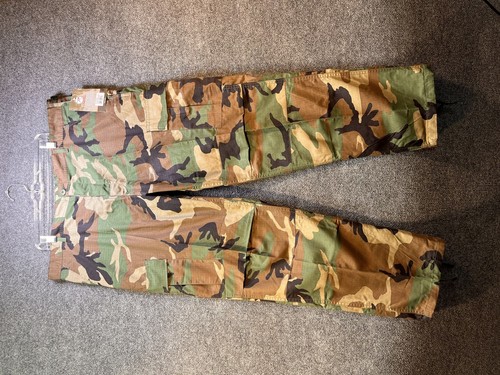 Rothco BDU Camo Pants Mens XL Woodland Camouflage Ripstop Military Tactical - Picture 2 of 12